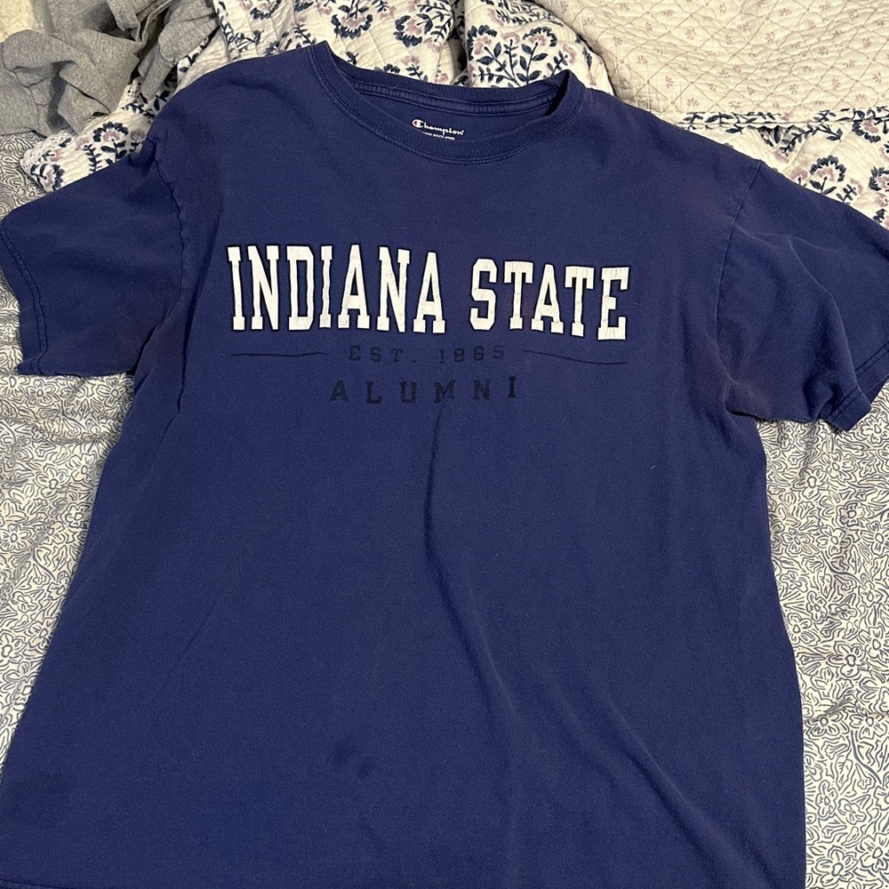 Champion Indiana State Alumni Blue T-Shirt